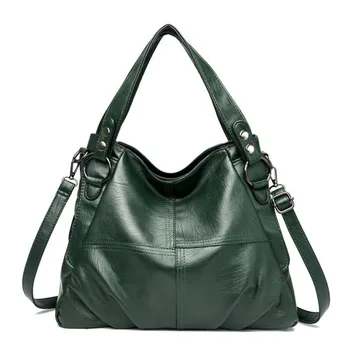 2023 Дамски Кожени Луксозни чанти, Дамски чанти Дизайнерско марка, ръчни чанти през рамо, чанта-месинджър, Основната Случайни Тоут