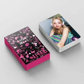 Kpop Idol 55 бр./компл., албум картички Lomo Card GIDLE I FEEL, Новата колекция от картички за печат на снимки, за събиране на подаръци за феновете на изображения
