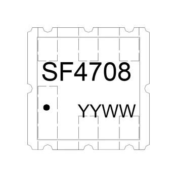 SF4708 ПИЛЬНЫЙ ФИЛТЪР 409 Mhz 406-412 Mhz ZXSF 3.8X3.8 Консултирайте се преди закупуване на