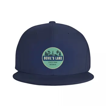 Бейзболна шапка с логото на Devil ' s Lake State Park, бейзболна шапка за голф, козирка, Нова шапка шапка, Дамски, мъжки