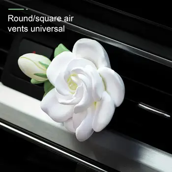 Висококачествен гипсовый авто дифузор Освежаващо устройство с ароматерапия Gardenia Автомобилни ароматизатори Auto за релаксация за кола