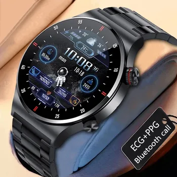 за Samsung Galaxy A14 5G Umidigi A3S Oppo A16K Itel Мъжки умни часовници с пълен сензорен контрол на сърдечната честота Bluetooth тракер фитнес