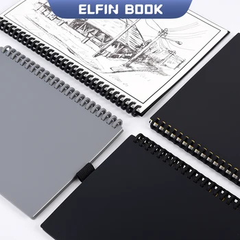Записная награда Elfin book2.0 с влажна кърпа, която може да се пренапише отново, интелигентно креативната е-резервно копие, книга за протоколи офис срещи