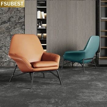 Най-доброто Италианско минималистичное стол за почивка Comfy Chair Cadeira Шезлонг Silla Sillones Стол за дневна Fotele
