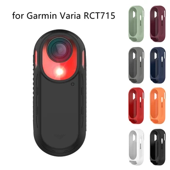 Силиконов защитен калъф от TPU за камерата Garmin Varia RCT715, втулка за задния стоп, защита от падане, мек калъф за Garmin Varia RCT715