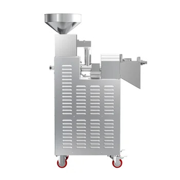 Търговски Интелигентна Електрическа двигателят е с мазителна Прес машина от неръждаема Стомана 15-25 кг/ч, Обзавеждане за Пържене горещо студено масло, високо-производителни Обзавеждане за Пържене