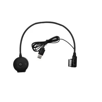 5, Bluetooth, AUX Кабел на приемника 2 м AMI Авто Музикален Интерфейс с USB media вход Авто аудио кабел за Audi A4 A6 A6Q5 AMI