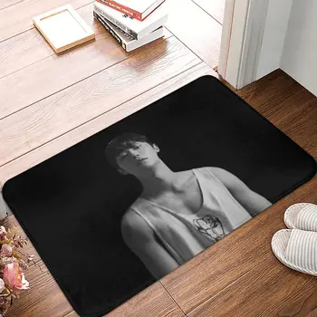 Muscle Lee Do Hyun1, Нескользящий килим за баня, корейски актьор, Подложка за спални, Подложка за входната врата, Подложка за домашен декор