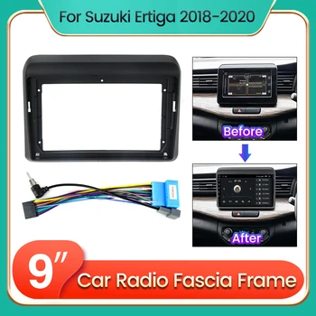 TomoStrong за Suzuki Ertiga 2018 2019 2020 радиото в автомобила Рамка панел на арматурното табло на захранващия Кабел CANBUS
