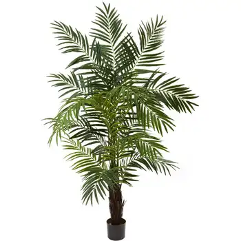 Изкуствена палма Areca, Зелена