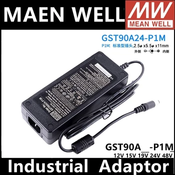 Импулсно захранване Meanwell GST90A12-P1M GST90A15-P1M GST90A19-P1M GST90A24-P1M GST90A48-P1M с един групи изход