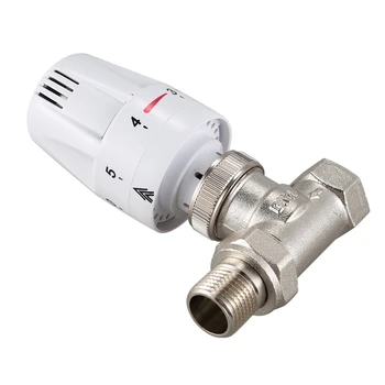 Месинг Термостатичен Радиаторный Клапан Директно Тип С Автоматично Управление на Температурата, Клапан за Подгряване на пода