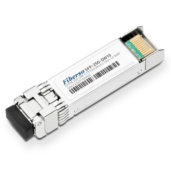 Модул Fiberso SFP28 25 ГРАМА DWDM LR 10 Duplex LC SM оптичен transceiver е съвместим с ключове